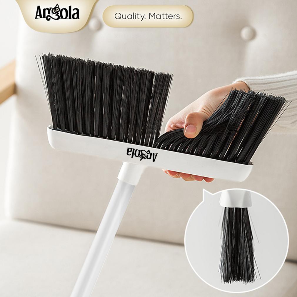 Premium Angola Broom Set Dustpan D02 Kombinasi Sapu Pengki Alat Pembersih Sapu Lantai