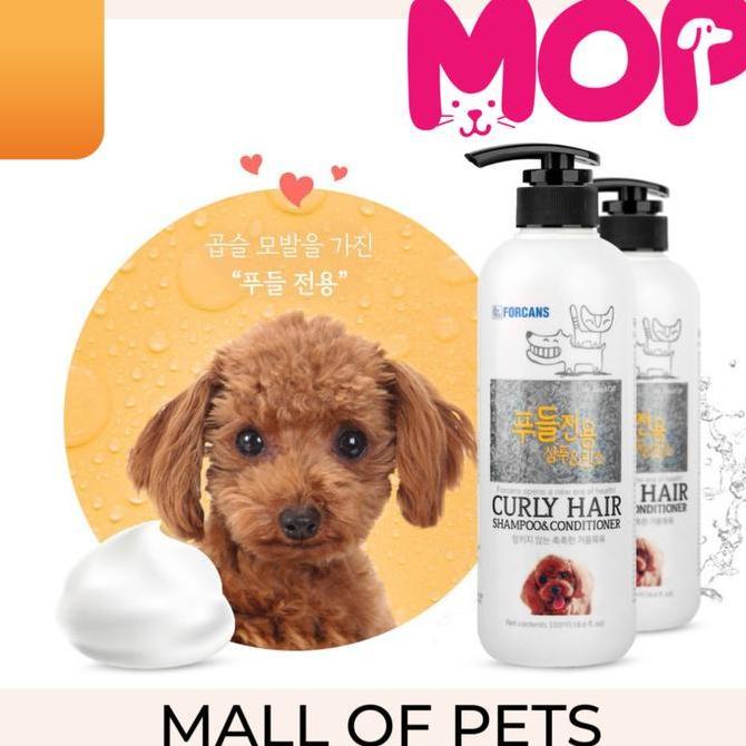Forbis Curly Shampoo Conditioner Anjing Poodle