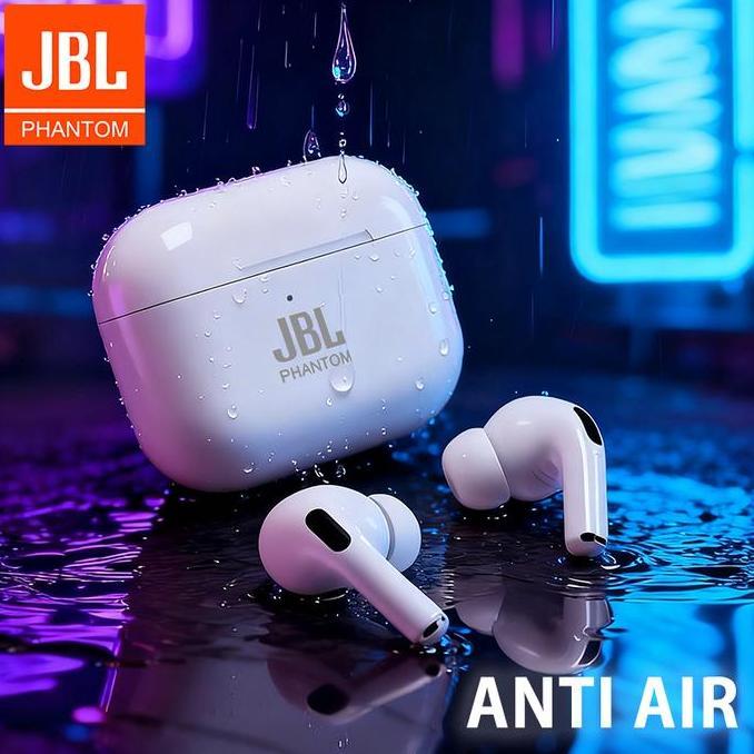 Morwe- Jbl Phantom Earphone Nirkabel Sejati A5Pro, Wireless Headphone In-Ear Tws, Kualitas Suara Tan