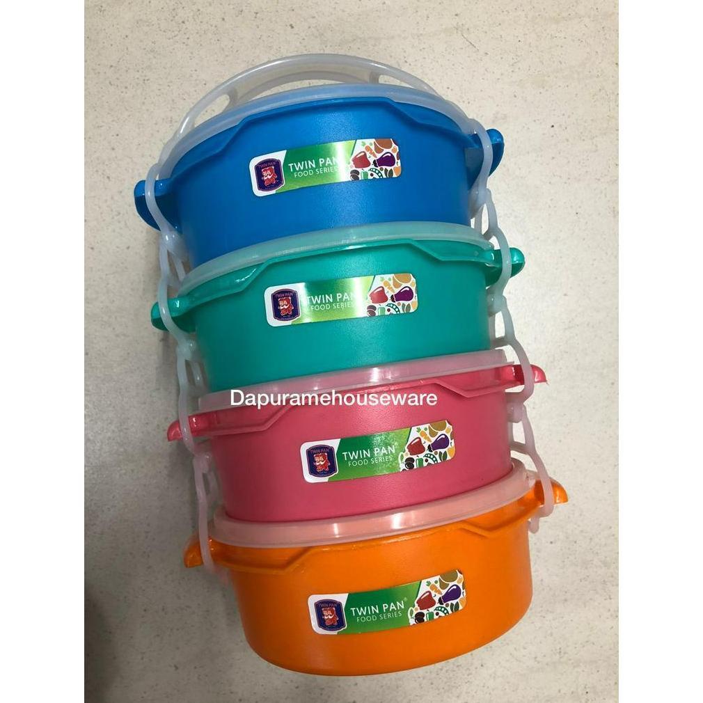 Hot Deals Rantang Bulat Rt15 Twinpan / Kotak Makan Tingkat