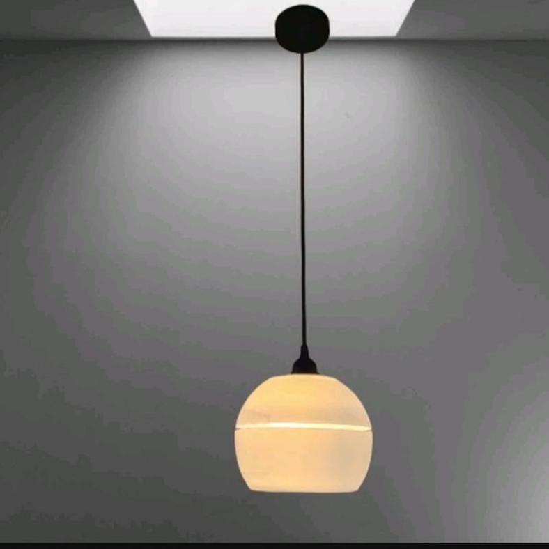 Berkualitas Lampu Gantung 1 Cabang Bulat Lampu Hias Minimalis Teras