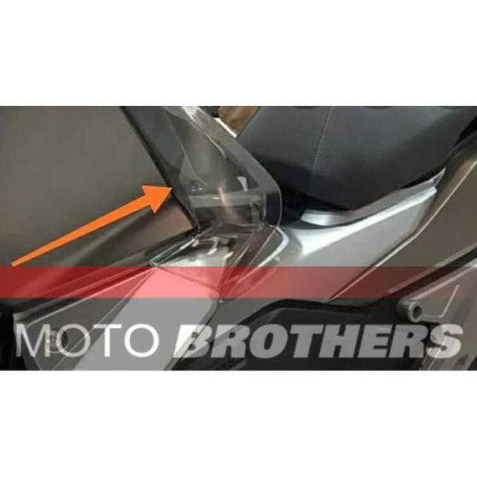 LEG DEFLECTOR / WINGLET / PROTECTOR / COVER BODY CARBON KEVLAR ADV 150 murah