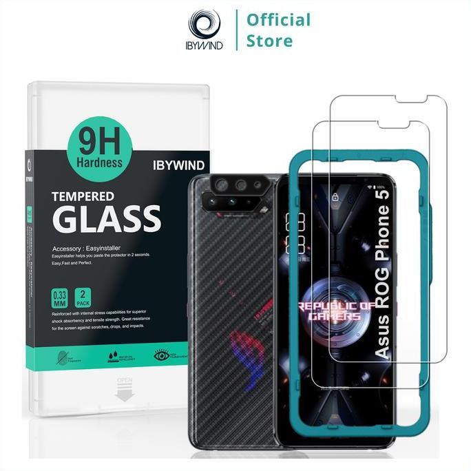 NEW Tempered Glass Ibywind untuk Rog Phone 5 / 5 Pro / 5S / 5S  Pro / 5 Ultimate dengan Easy Install
