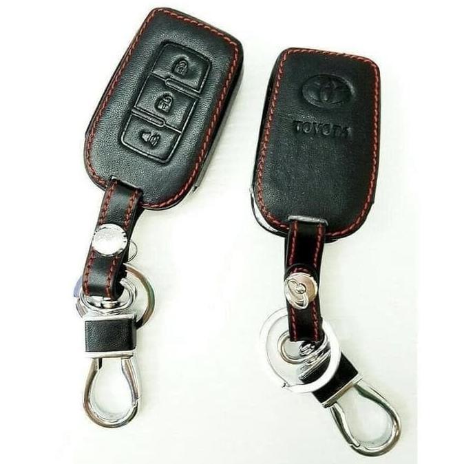 SARUNG KUNCI REMOTE KULIT MOBIL ALL NEW AVANZA 2013 S/D 2018