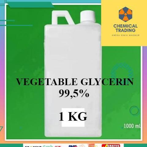 Fupp- Vegetable Glycerine - Gliserin Usp Grade Merk Wilmar 1 Kg