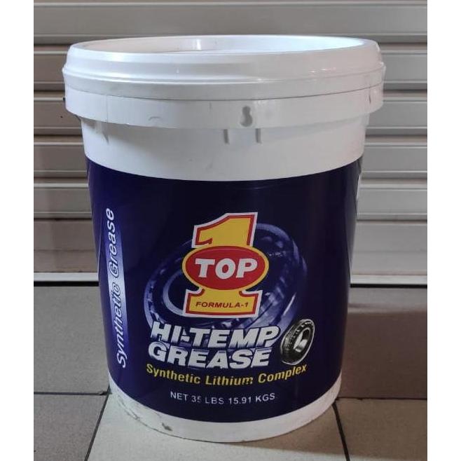 BEBAS ONGKIR - Top 1 Synthetic Lithium Grease Complex / Top 1 Hi-Temp Grease (15,9Kg)