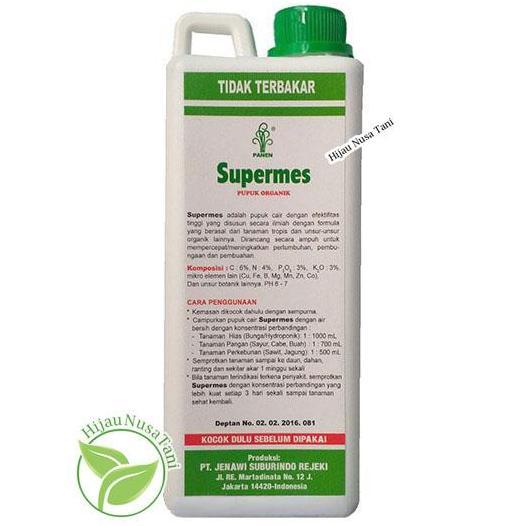 Supermes 1 liter - Pupuk Cair Organik Nutrisi ZPT Tanaman POC PAN