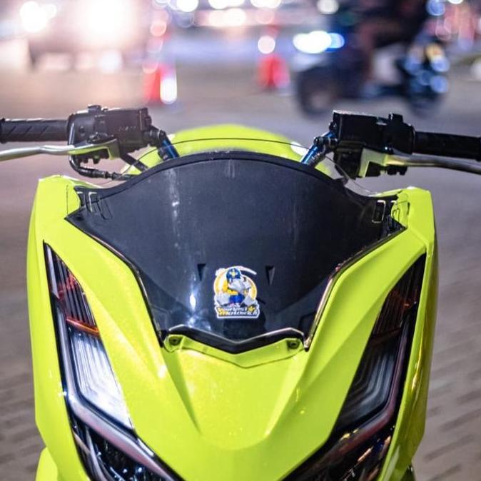 NEW VISOR PCX 160 2021-2024 CEPER X2 VISOR PCX 160- TIDAK COCOK UNTUK PCX 2025  MOTORCYCLE ORI