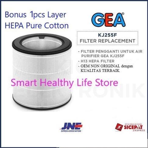 BIG SALE GEA KJ-255F Air Purifier HEPA 13 Replacement Filter KJ255F KJ255