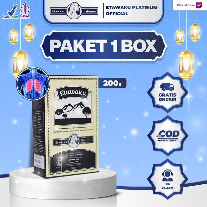 Etawaku Platinum Susu Kambing Etawa Bubuk Meredakan Nyeri Tulang & Sendi