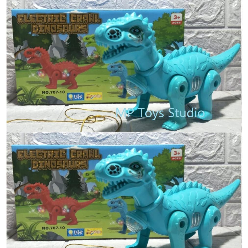 Cuci Gudang  Mainan Dinosaurus Berjalan Suara Dan Lampu Tyrex Stegosaurus Brontosaurus Tyrex Besar R