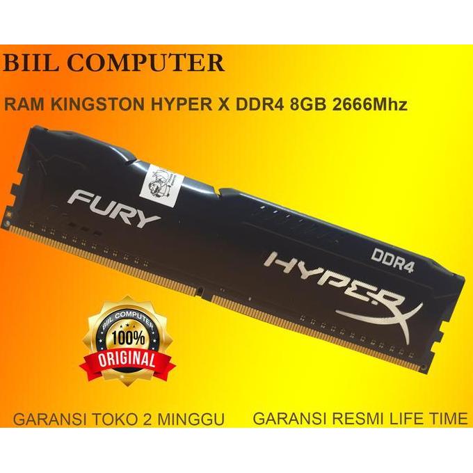 RAM DDR4 8GB KINGSTON HyperX