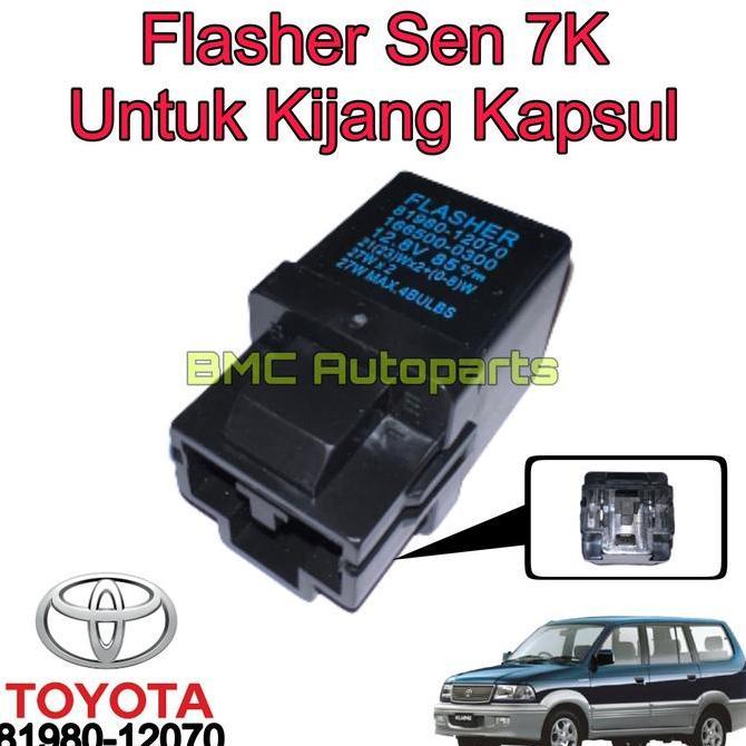 Flasher Sen / Flaser Otomatis Sein Mobil Kijang Kapsul Lgx 7K Efi