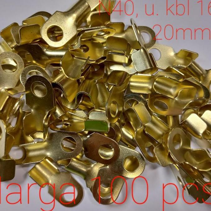 Skun Aki Mobil, 100 Pcs Terminal Aki ,Ekor Battery