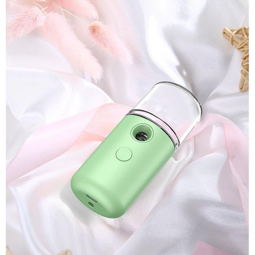 NEW PRODUCT Nano Spray Perawatan Wajah Mini Portable USB Mist Sprayer Pelembab Humidifier Facial Ste