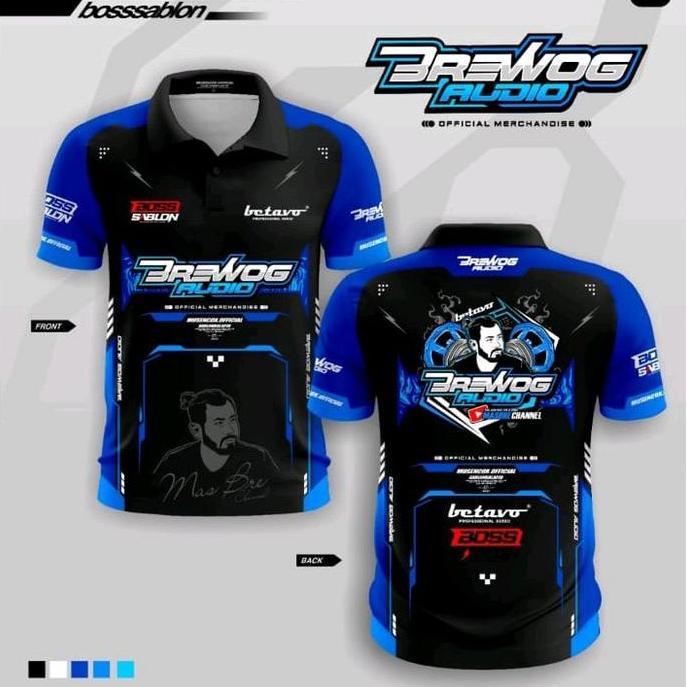 Brewog Jersey Audio - Pakaian Jersey Brewog Audio