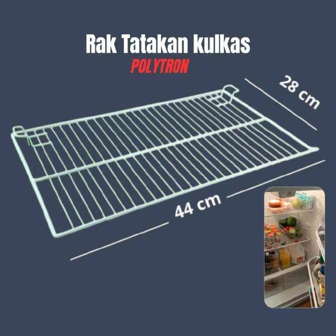 TERLARIS RAK KULKAS / TATAKAN KULKAS BESI 44CM28CM UNTUK KULKAS POLYTRON