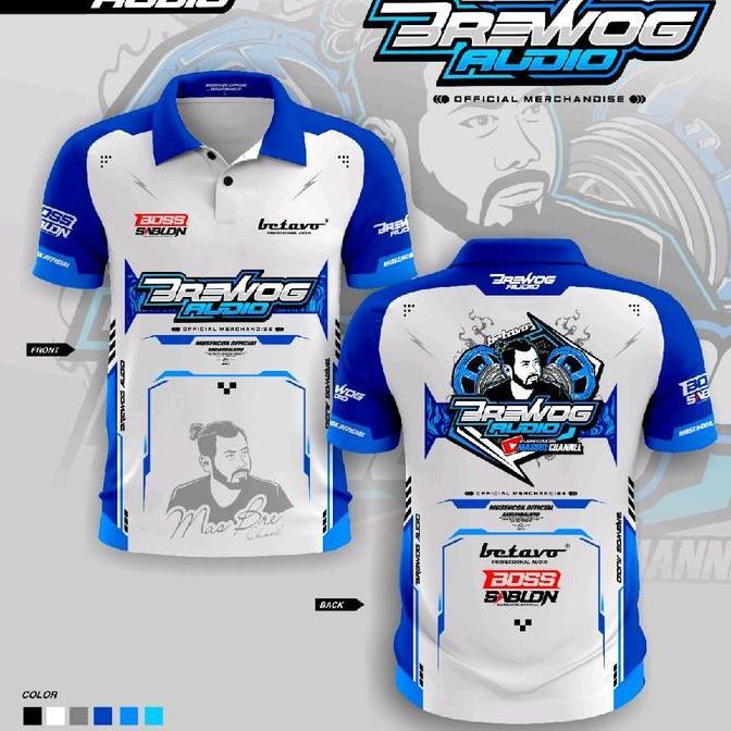 Brewog Jersey Kain Embos - Pakaian