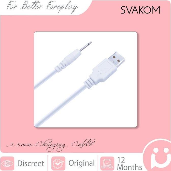SVAKOM Accessories, 2.5 mm Charging Cable Type 4