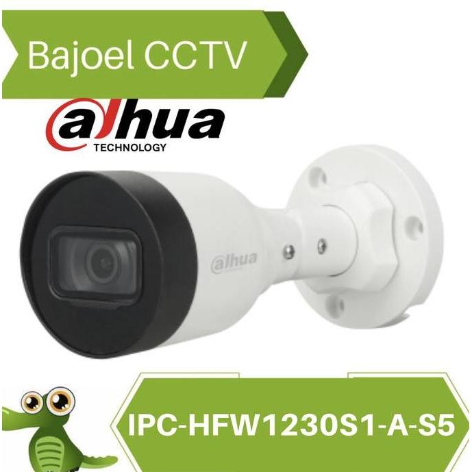 IP CAMERA OUTDOOR DAHUA 2MP IPC-HFW1230S1-A-S5 IPC HFW1230S1 A S5