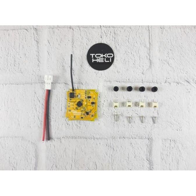 Rajawali Whoop 1S Insane Brushed Silverware Bayang Protocol FC Board