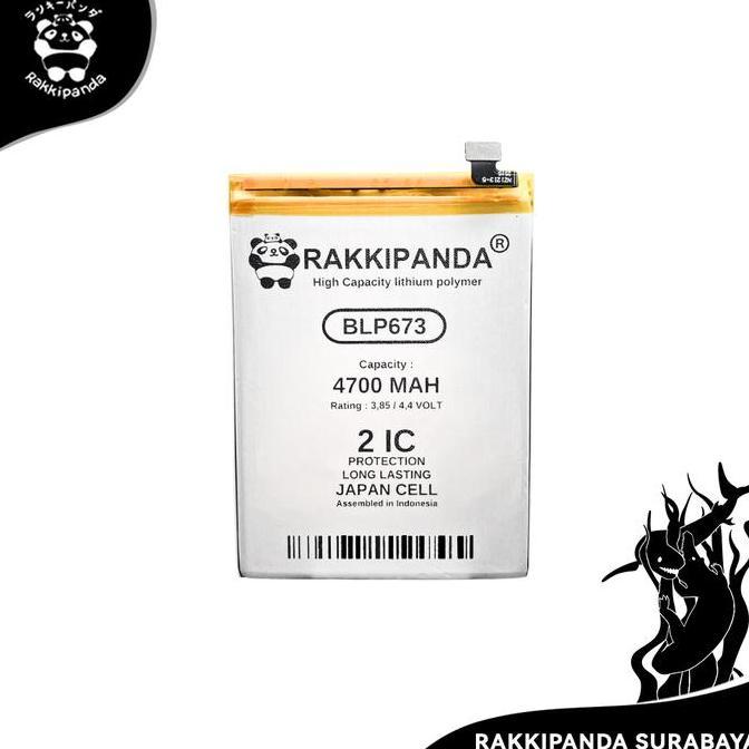 NEW RakkiPanda Baterai BLP673 Compatible With Oppo A3S/A5/A5S AX5S/A7/A11K/A12 2020/A31 2020/Realme 