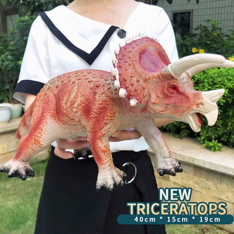 Cuci Gudang  Ready ~Dinosaurus Karet Besar Jumbo Dinosaurus Mainan Besar Mainan Anak Dinosaurus Main