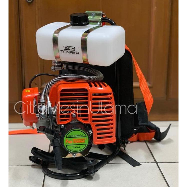 NEW PRO TANAKA MESIN POTONG RUMPUT SUM 338 PE III ORI