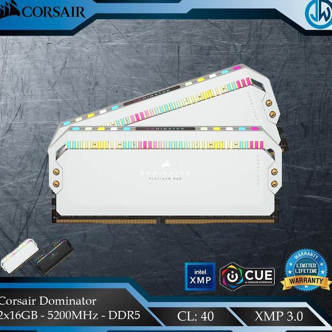 Corsair Donator Platinum RGB DDR5, 2x16GB 5200MHz|RAM DDR 5 32GB