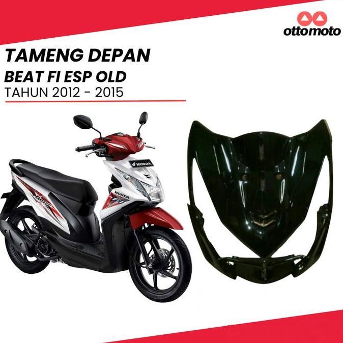 NEW TAMENG COVER PANEL DEPAN HITAM BEAT FI / ESP OLD 2012 - 2015 ORI