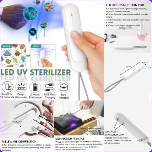 Murah Portable Deep Uvc Sterilizer Uv Ligth Sterilizer Lampu Uv Portable - Xd-S001