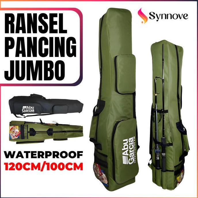 HARGA DISC - Tas Pancing 120 Cm Jumbo Waterproof Tas Joran Pancing Tas Pancing Ransel Tas Mancing Wa