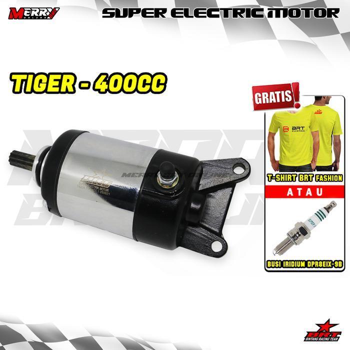 Promo 521 Super Electric Motor BRT Tiger 400cc Dinamo Stater Bore Up Racing