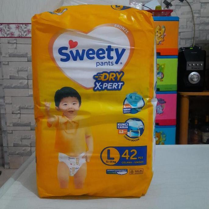 NEW POPOK SWEETY PANTS UKURAN : L 42 ORI