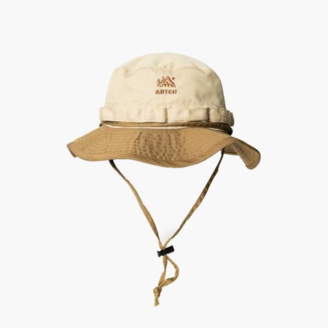 Artch Topi Rimba Coklat Cream