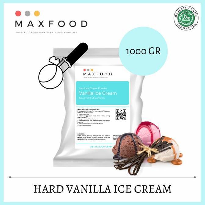 [1KG] BUBUK ES KRIM RASA VANILA / PREMIX VANILLA ICE CREAM