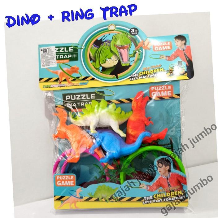 Awet Mainan Figurin Hewan Karet Animal Dino Dinosaurus Serangga Ular Kupu Kura Ikan