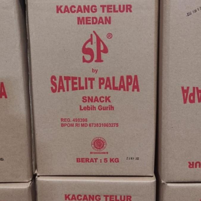 Kacang Telur Medan Satelit Palapa 5kg 5000 gram