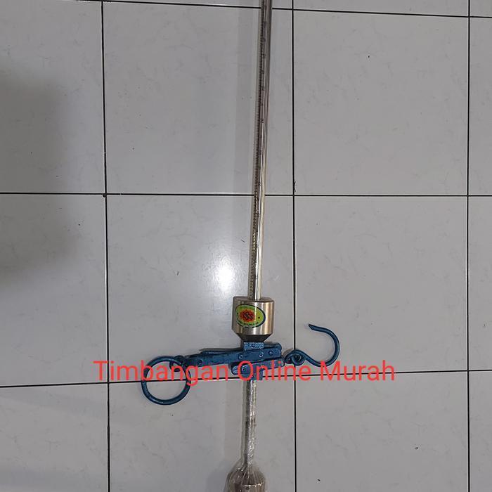 Timbangan Gantung Manual 110 kg Stainless, Dacin Logam 110kg Stainless