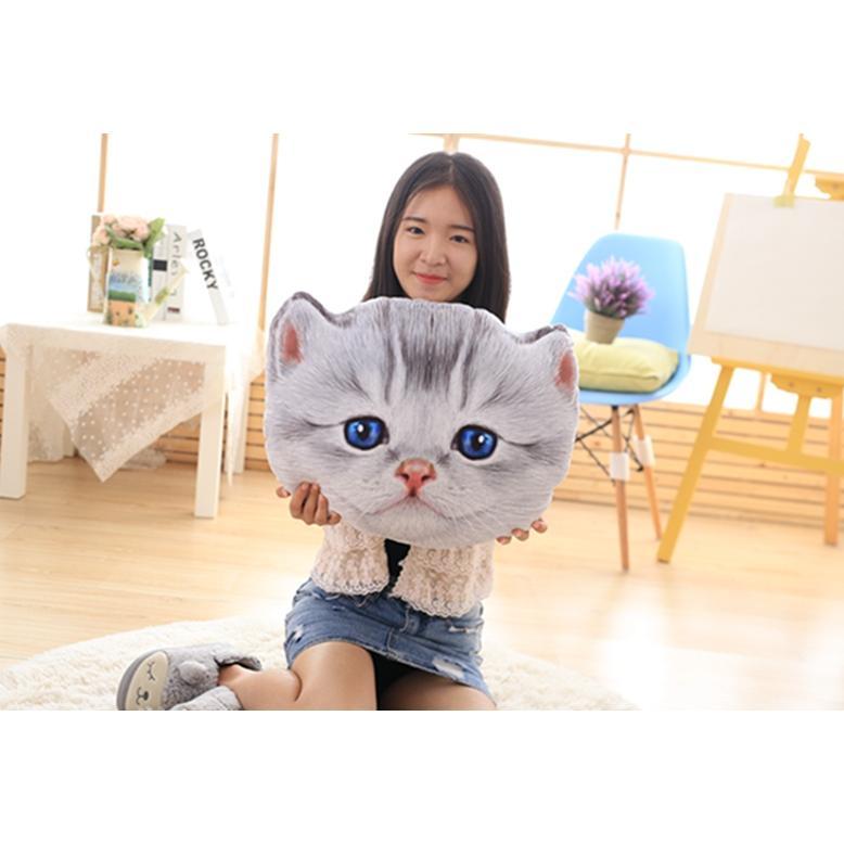 Saless Bantal Boneka Kucing Lucu Cat Boneka Jumbo Karakter Mirip Kucing Asli Lembut Dan Halus