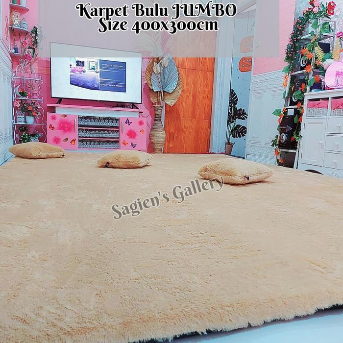 Karpet Bulu Lantai JUMBO Size 400x300cm