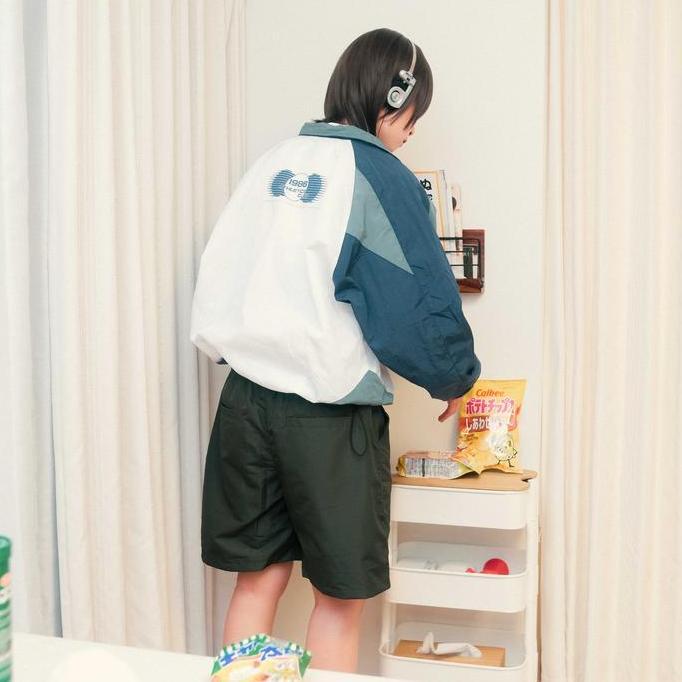1986 YOTSUBA JAPAN VINTAGE TRACKTOP / JAKET RETRO WINDBREAKER JEPANG OVERSIZE