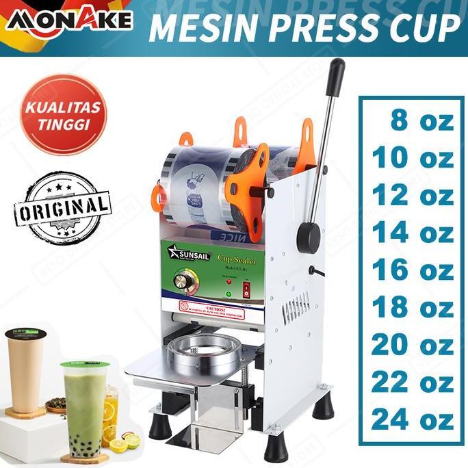 MURAH BERKUALITAS - Mesin Cup Sealer Mesin Press Gelas Plastik bisa Sealing Machine Alat penutup min