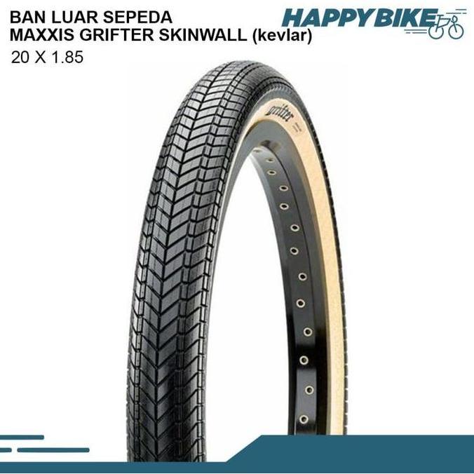 MAXXIS Tire Ban Luar Sepeda Lipat BMX Grifter 20 x 1.85 Skinwall