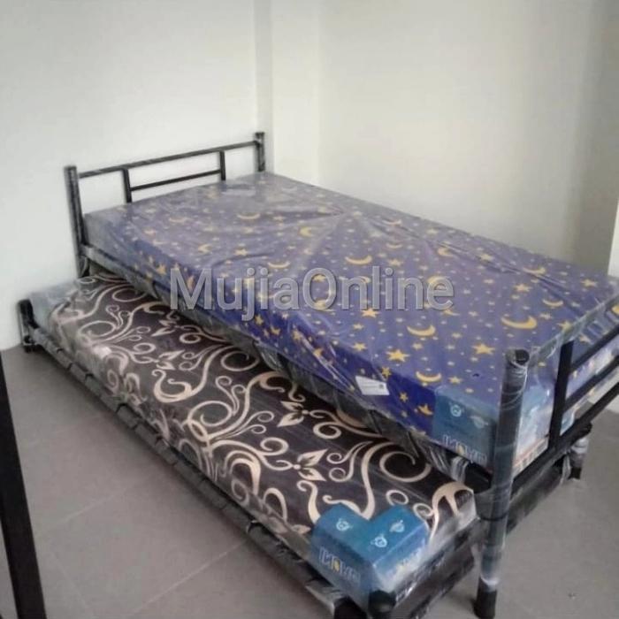 Request Ukuran Model Ranjang Besi Divan Susun Sorong Bawah Dorong Kuat