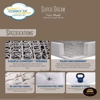 COMFORTA SUPER DREAM - Springbed