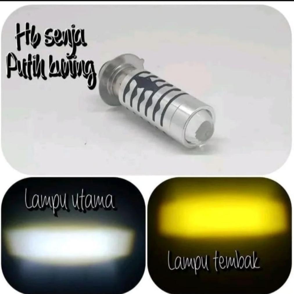 Grosir Lampu Utama Lampu Depan Led H6 Laser Plus Senja Hi Low Putih Kuning Ac Dc 2Pcs Vario Old Jupi