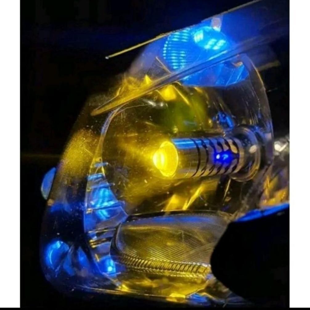 Termurah Lampu Utama Lampu Depan Led H6 Laser Plus Senja Hi Low Putih Kuning Ac Dc 2Pcs Vario Old Ju