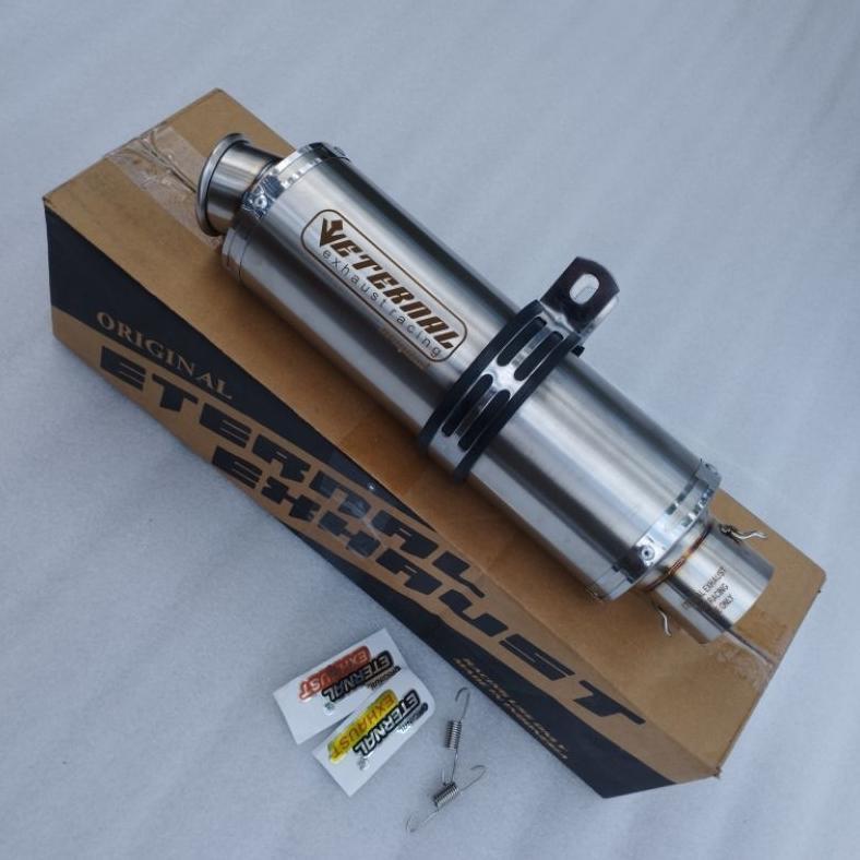 Harga Miring Silincer Knalpot Racing Motor Inlet 50 Ngebas Adem Eternal Exhaust Original Eternal Exh