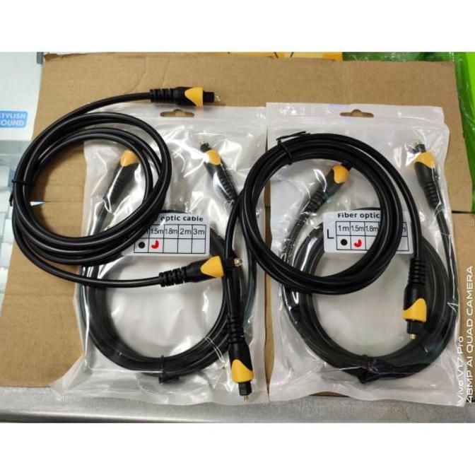 paket lengkap sambungan audio dari smart tv ke speaker aktif /digital